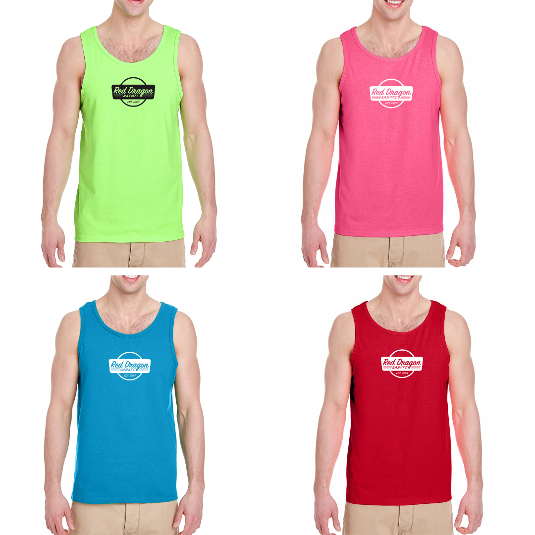 2025 SUMMER Clothing- Neon Bright Tee or Tank- 4 colors available
